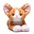 Мягкая игрушка "Кошка Снежинка", цвета в ассортименте, 35 см