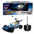 Hot Wheels багги на р/у, масштаб 1:18, со светом, синий, на батарейках