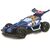 Hot Wheels багги на р/у, масштаб 1:18, со светом, синий, на батарейках