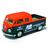 Машинка сувенирная Kinsmart "1963 Volkswagen bus double cab pickup", 1:34