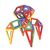 Конструктор магнитный 62 детали "Дизайнер сет"