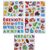 Магнитная доска в деревянной коробке "Азбука" 88 магнитов