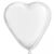 Воздушный шар "Сердце" ассорти 16 дюймов