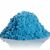 Космический песок 2 кг голубой цвет