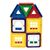 Магнитный конструктор MAGFORMERS "WOW House set", 28 деталей