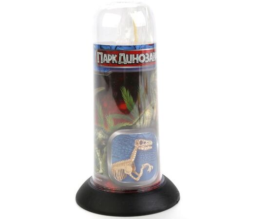 Игровой набор "Скелет динозавра в тубусе", вариант 5