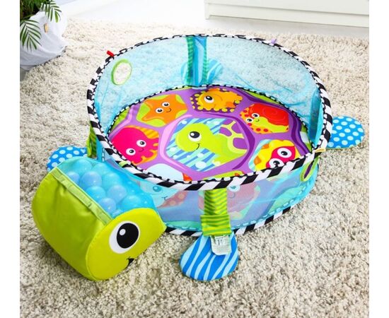 Коврик развивающий "Черепашка" с шариками