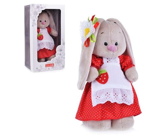 Игрушка мягкая BUDI BASA "Зайка Ми Земляничка", 31 см