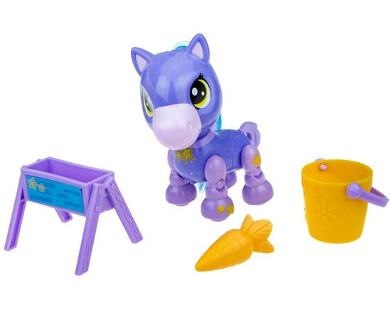 Интерактивная игрушка "Robo Pets Игривый пони", фиолетовый