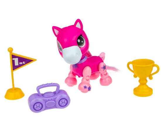 Интерактивная игрушка "Robo Pets Игривый пони", розовый