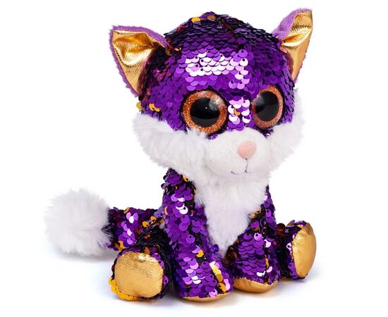 Мягкая игрушка "Котёнок Аметист", 17 см