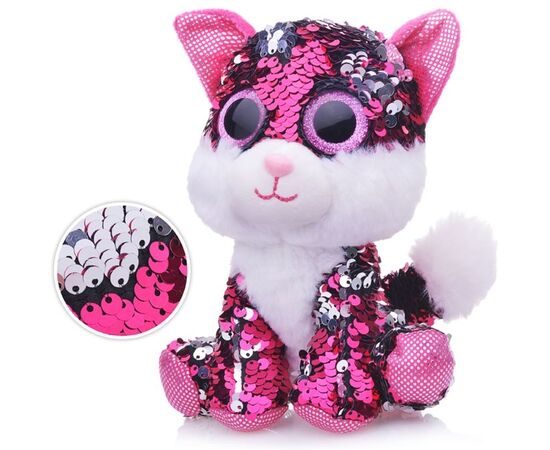 Мягкая игрушка "Котик Рубин", 17 см