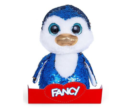 Мягкая игрушка "Пингвинчик Сапфир с пайетками", 23 см
