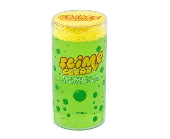 Слайм "Clear-Slime" с ароматом черники, 250 мл