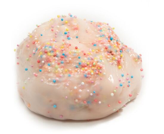 Слайм "Crunch-slime POOF" с ароматом манго, 200 г