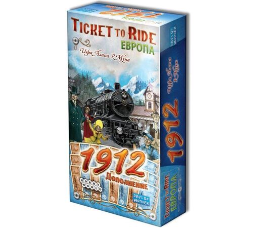 Дополнение к "Ticket to Ride Европа" 1912 дополнение