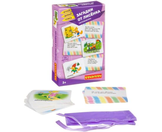 Игра для малышей "Загадки от лисенка"