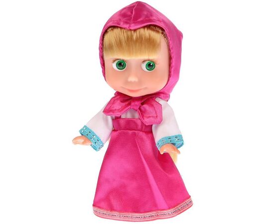 Кукла со звуком "Маша. 3 комплекта одежды", 15 см