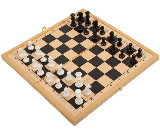Набор игр 3 в 1 "Удачная партия": шахматы, шашки и нарды