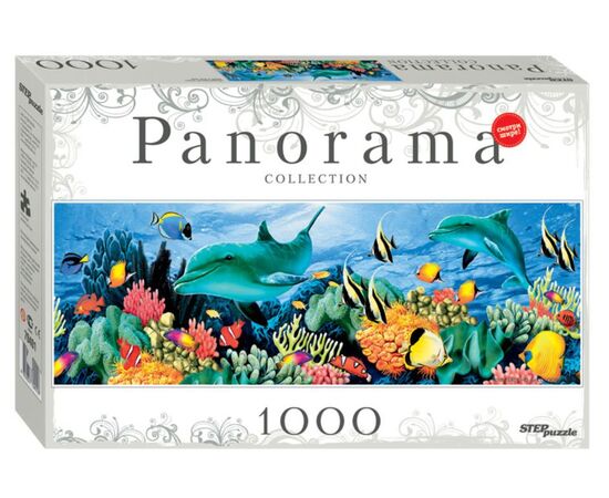 Пазл "Панорама. Подводный мир", 1000 деталей