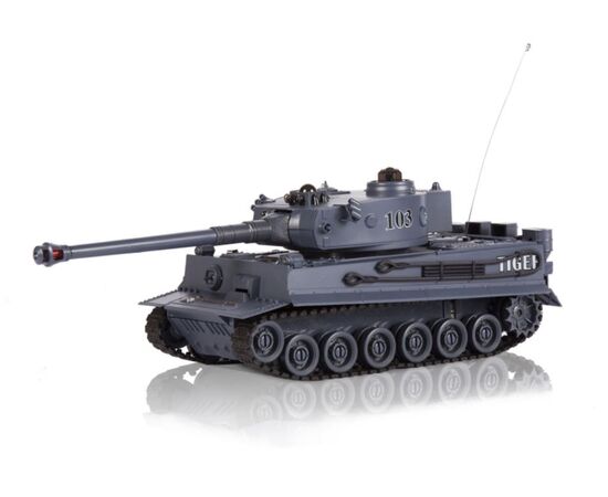 Танк на р/у для танкового боя "Тигр-МI", стрельба и/к лучами