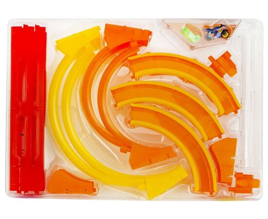 Трек с инерционными мотоциклами "Hot Wheels Мотофристайл", набор "Крутой вираж"