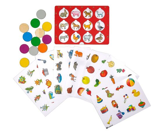 Развивающая игра из дерева "Секретики. Я познаю мир"