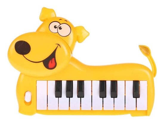 Развивающее пианино-собачка, 30 песен и звуков