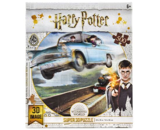 3Д пазл "Гарри Поттер. Летающая машина", 500 деталей