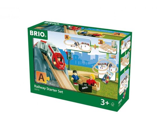 BRIO Деревянная железная дорога, 26 деталей