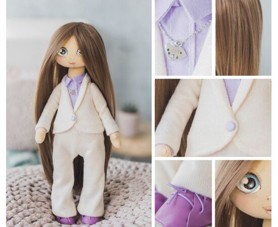Набор для шитья интерьерной куклы "Джин", 30 см