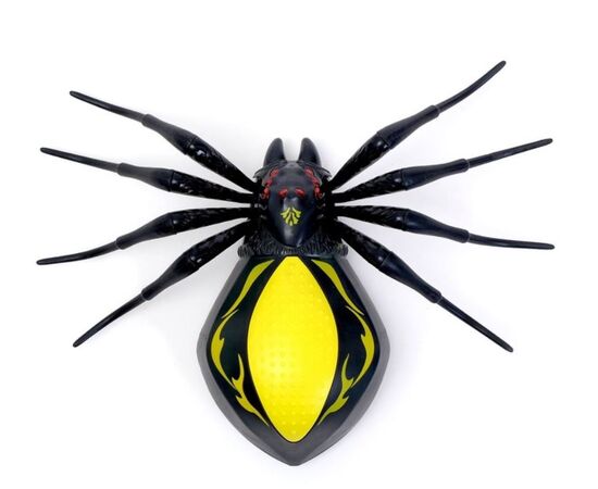 Робо-паук черно-желтый (свет, звук, движение)