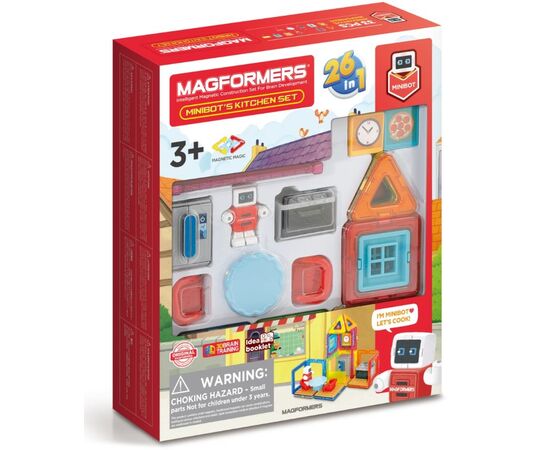 Магнитный конструктор Magformers "Minibot's Kitchen Set"