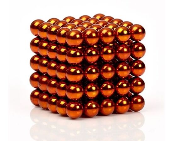 Неокуб, 216 шариков по 5 мм, цвет бронза