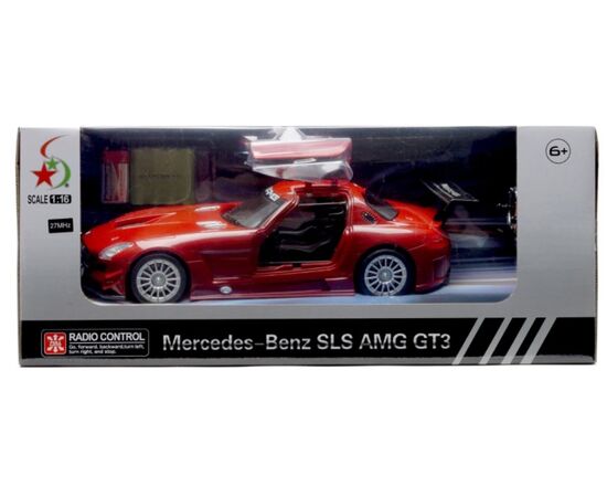 Автомобиль на р/у "Mercedes-Benz SLS AMG GT3", откр. двери, 31 см, аккум., в ассорт.