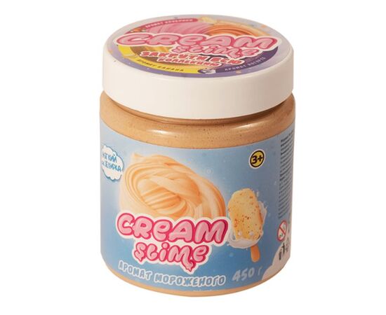 Флаффи слайм "Cream Slime", 250 гр, аромат мороженого