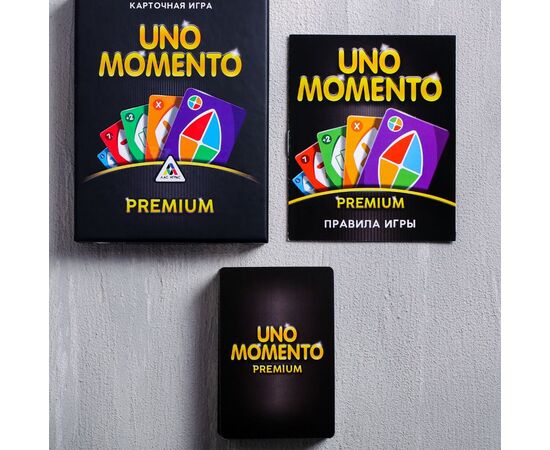 Карточная игра "Uno Momento Premium"