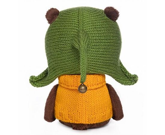 Мягкая игрушка BUDI BASA "Медведь Федот" в шапочке и свитере