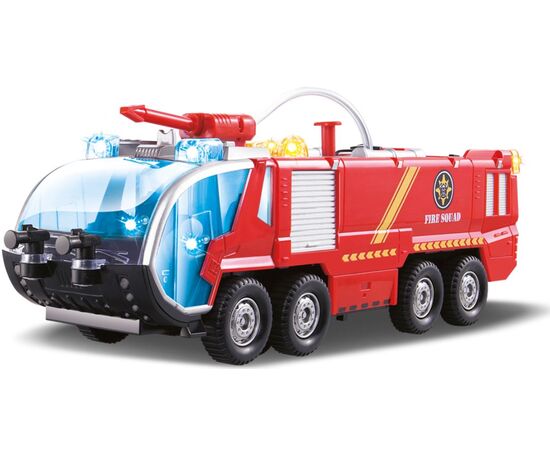 Пожарная машина со светом и звуком, стреляет водой