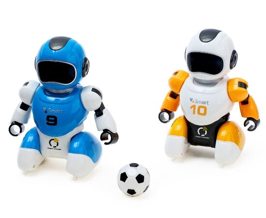 Роботы радиоуправляемые "Футбольный матч", световые и звуковые эффекты