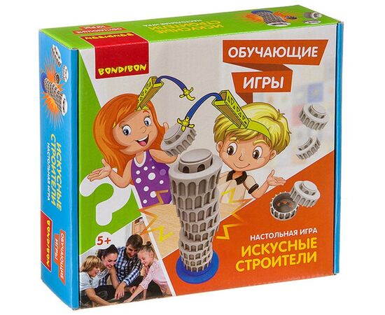 Настольная игра "Искусные строители"