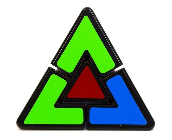 Головоломка "Jiehui Pyraminx Duo", черный