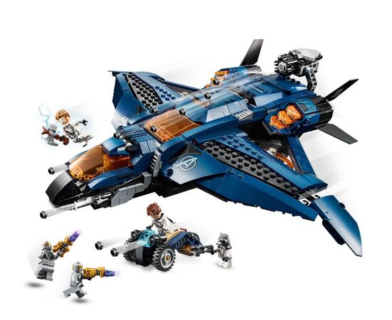 Конструктор Lepin "Модернизированный квинджет Мстителей", 938 деталей