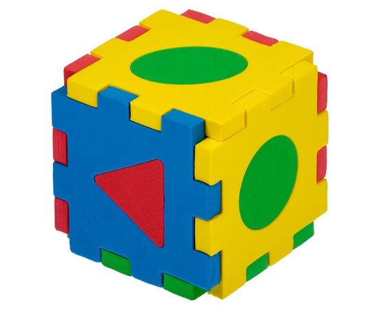 Кубик-вкладыш "Геометрия"
