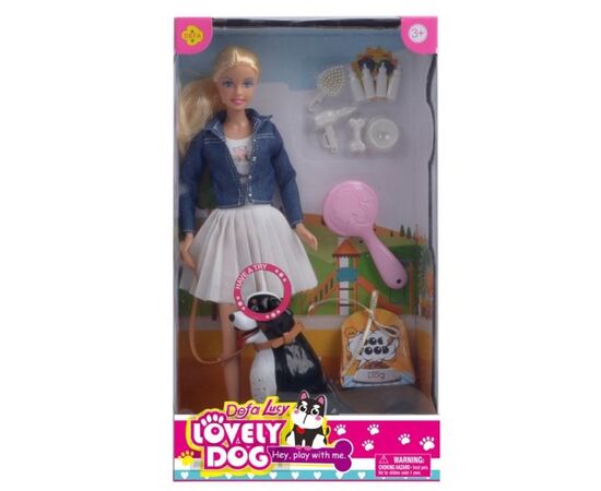Кукла DEFA Lucy "Девушка с питомцем"
