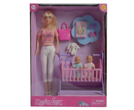 Кукла DEFA Lucy "Мамочка близняшек"