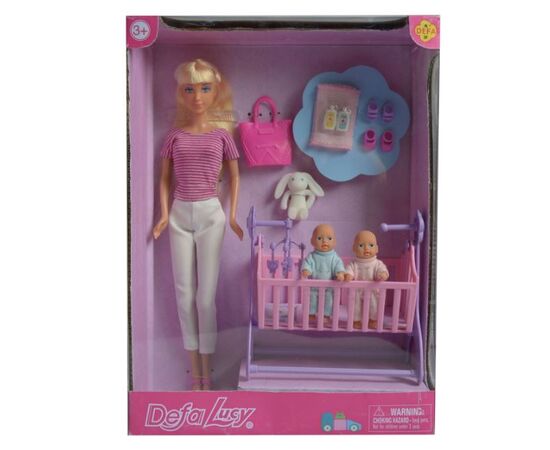 Кукла DEFA Lucy "Мамочка близняшек"