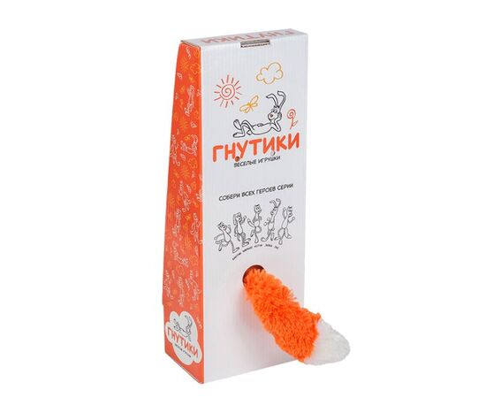 Мягкая игрушка ГНУТИКИ "Лис-Рыжий Артист"