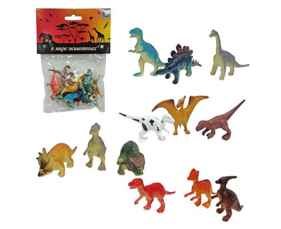 Набор "Динозавры", 12 штук