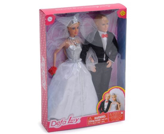 Набор кукол DEFA Lucy "Жених и невеста"